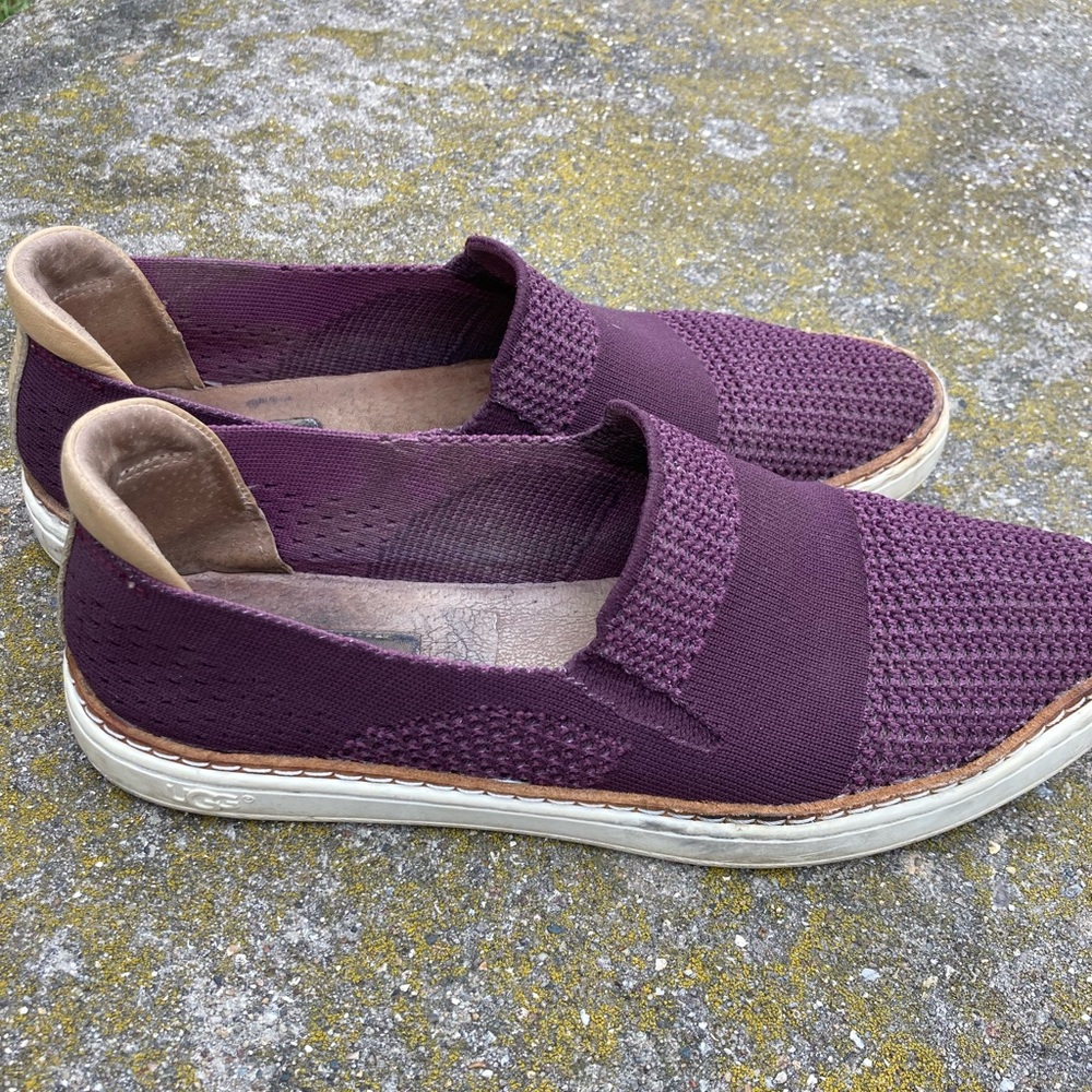 UGG Sammy Mesh Slip-on Eggplant Fall Shoes GUC